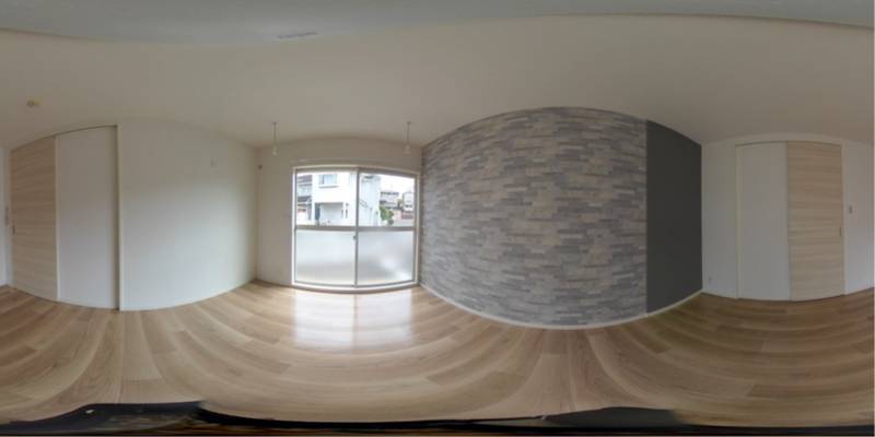 パノラマ画像洋室