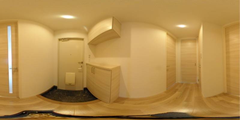 パノラマ画像玄関