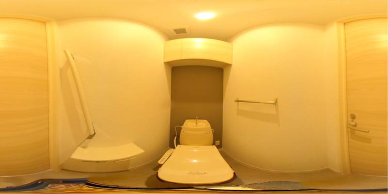 パノラマ画像トイレ