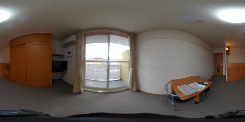 パノラマ画像洋室