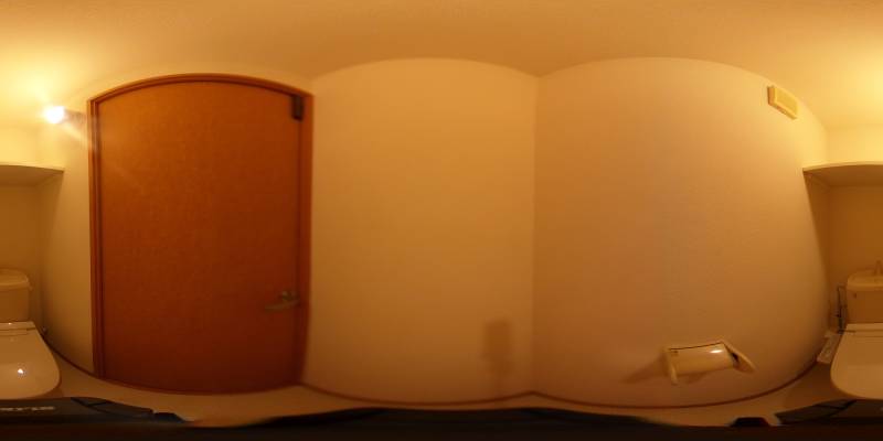 パノラマ画像トイレ