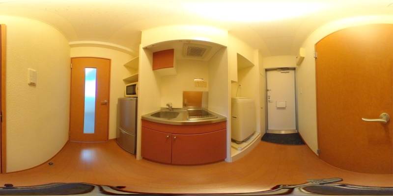 パノラマ画像キッチン