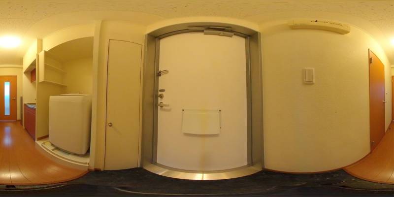 パノラマ画像玄関