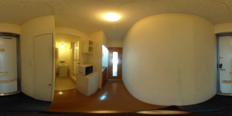 パノラマ画像玄関