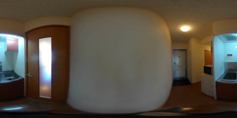 パノラマ画像キッチン