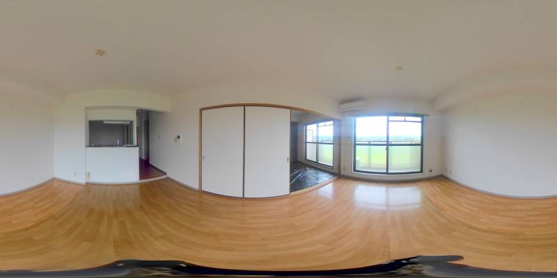 パノラマ画像リビング