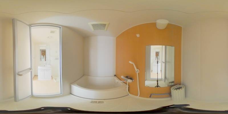 パノラマ画像バスルーム