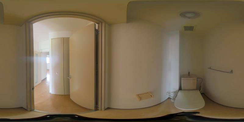 パノラマ画像トイレ