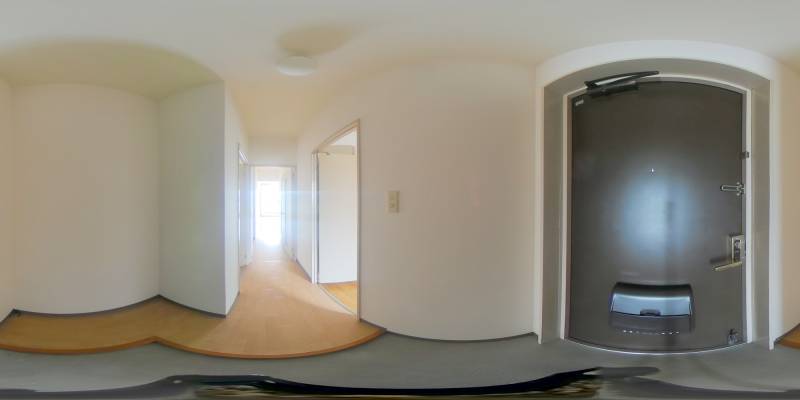 パノラマ画像玄関