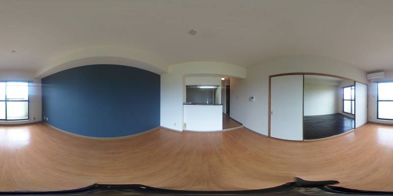 パノラマ画像リビング