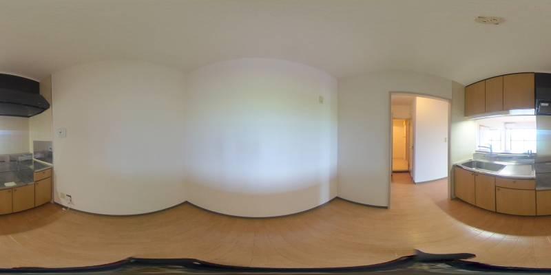 パノラマ画像キッチン