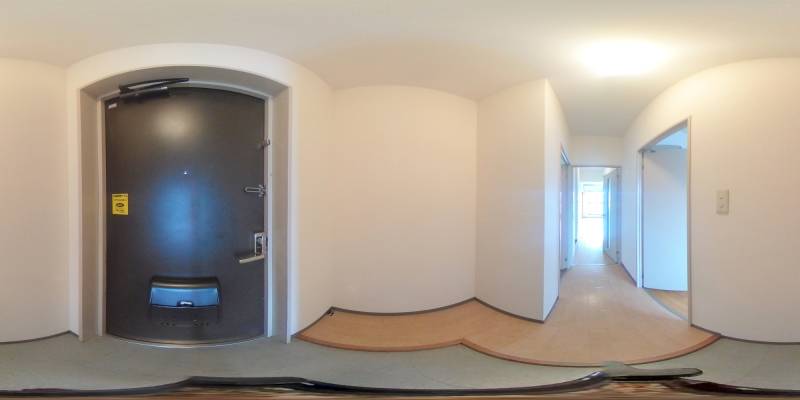 パノラマ画像玄関