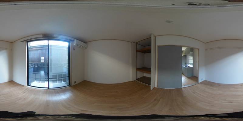 パノラマ画像洋室