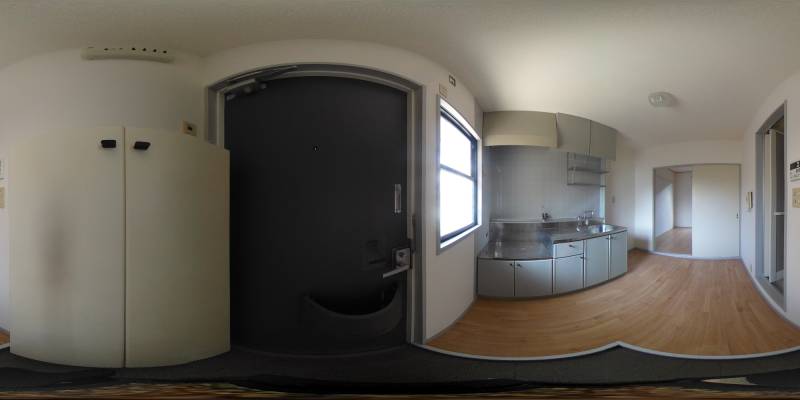 パノラマ画像玄関