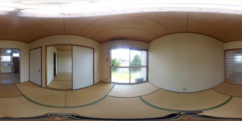 パノラマ画像和室