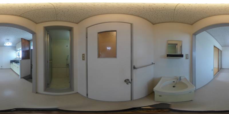 パノラマ画像洗面所