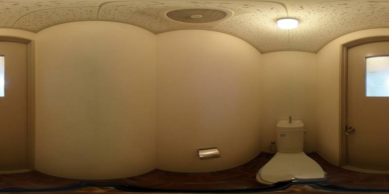 パノラマ画像トイレ