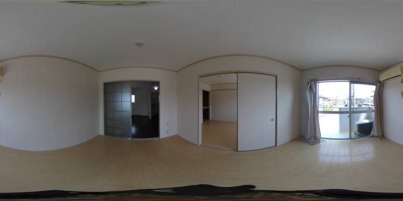 パノラマ画像洋室