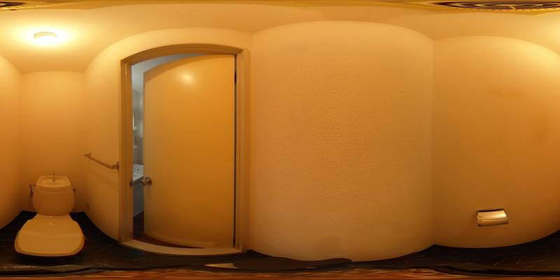 パノラマ画像トイレ