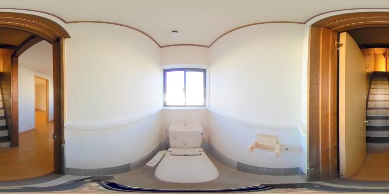 パノラマ画像トイレ