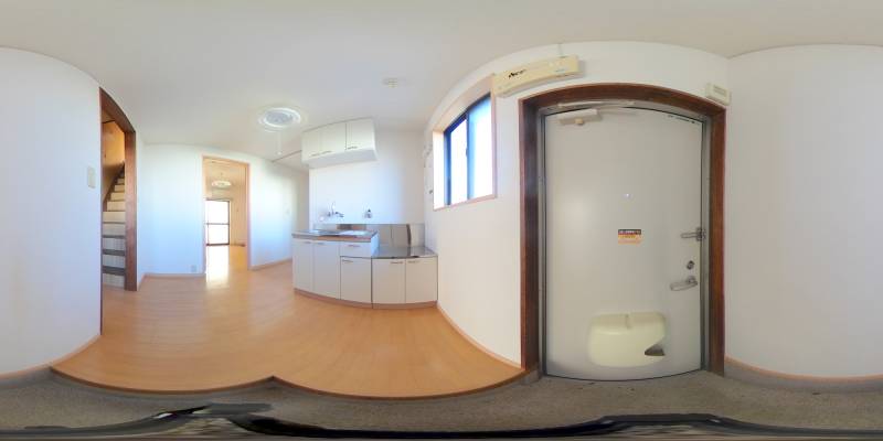 パノラマ画像玄関