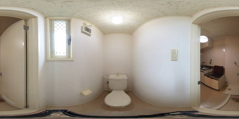 パノラマ画像トイレ