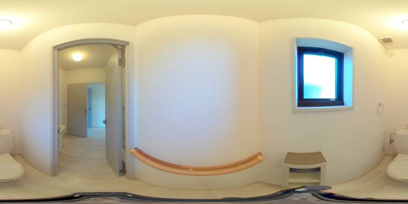 パノラマ画像トイレ