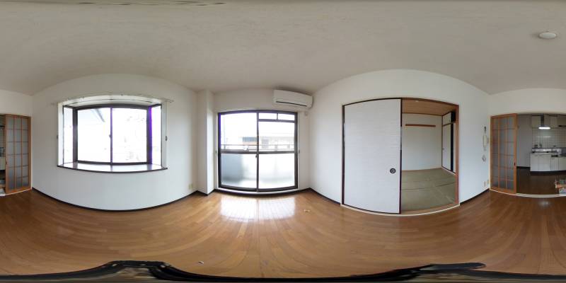 パノラマ画像洋室