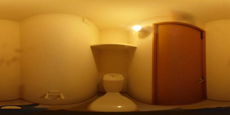 パノラマ画像トイレ