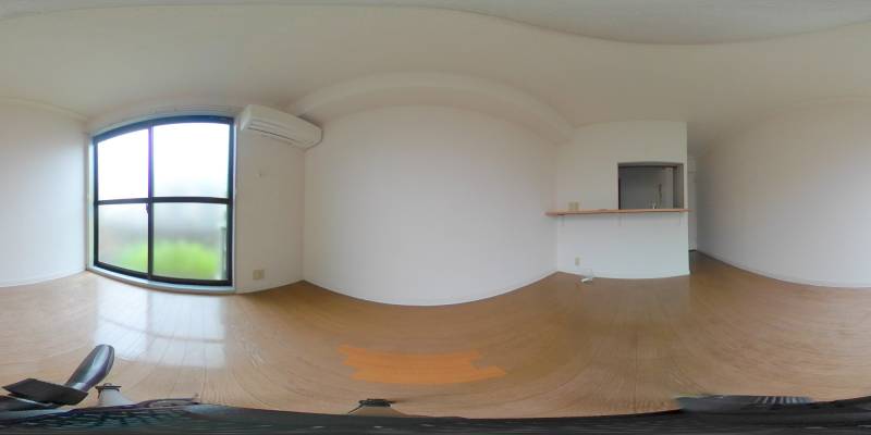 パノラマ画像洋室