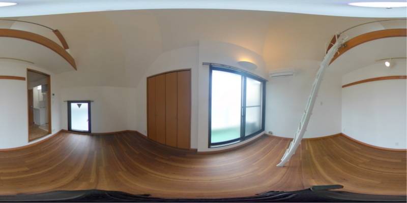 パノラマ画像洋室