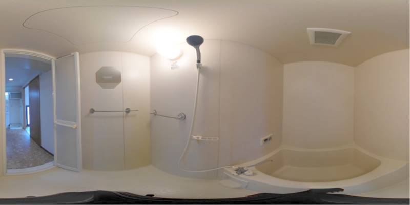 パノラマ画像バスルーム