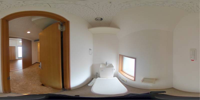 パノラマ画像トイレ