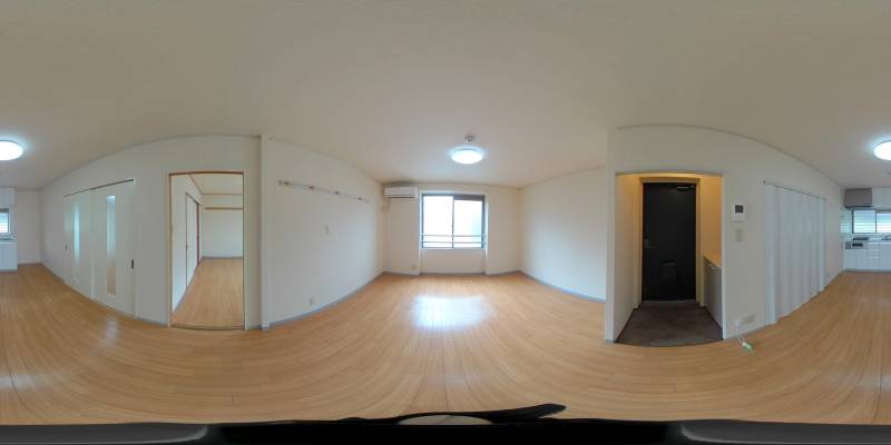 パノラマ画像リビング