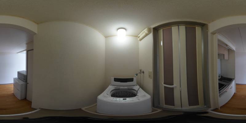 パノラマ画像洗面所