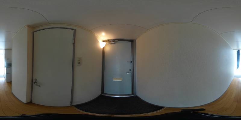 パノラマ画像玄関