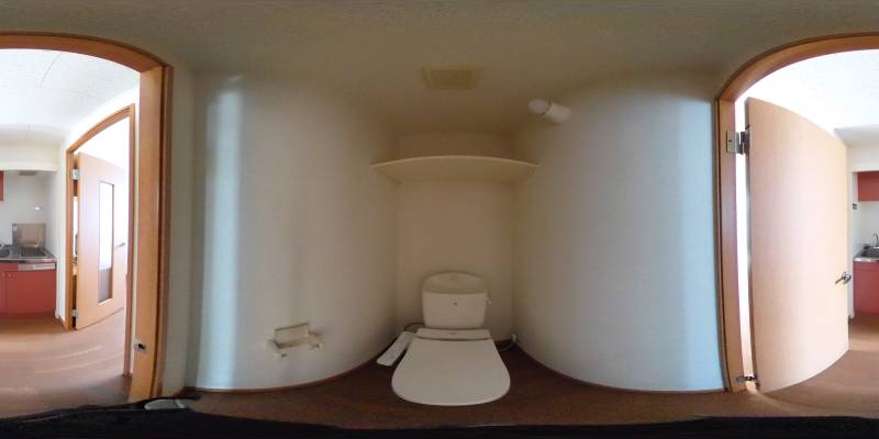 パノラマ画像トイレ
