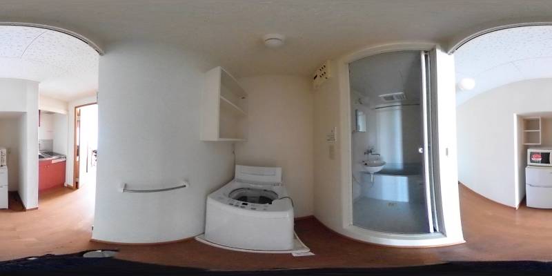 パノラマ画像洗面所