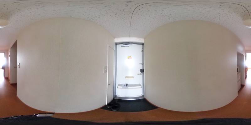 パノラマ画像玄関