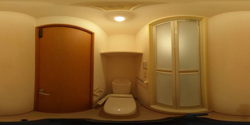 パノラマ画像トイレ