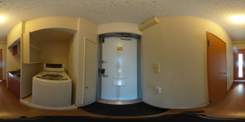 パノラマ画像玄関