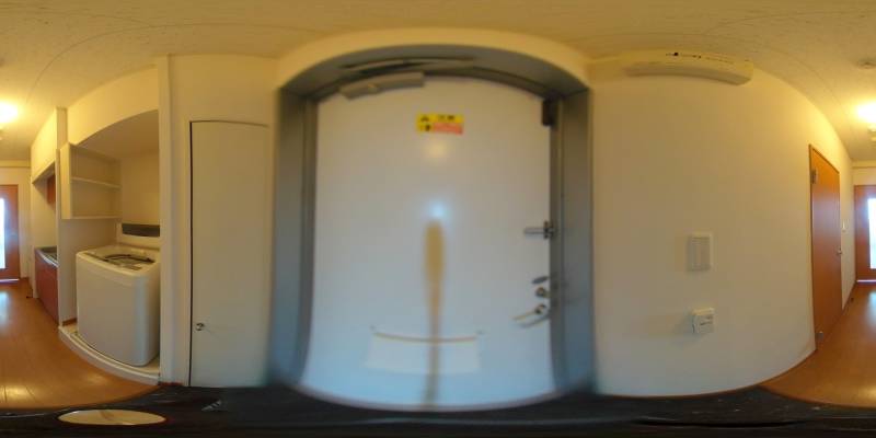 パノラマ画像玄関