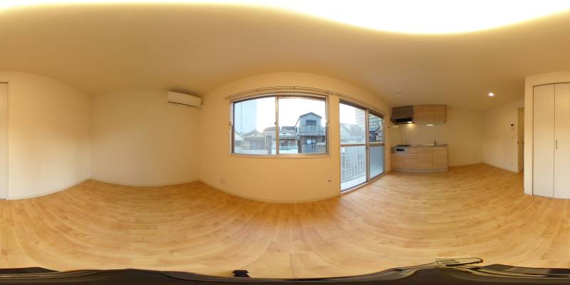 パノラマ画像リビング