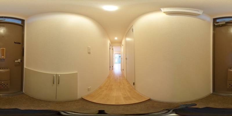 パノラマ画像玄関