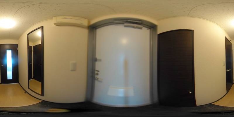 パノラマ画像玄関