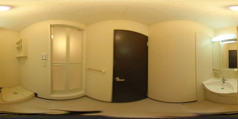 パノラマ画像洗面所