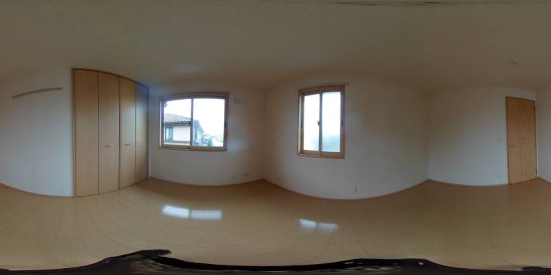 パノラマ画像洋室