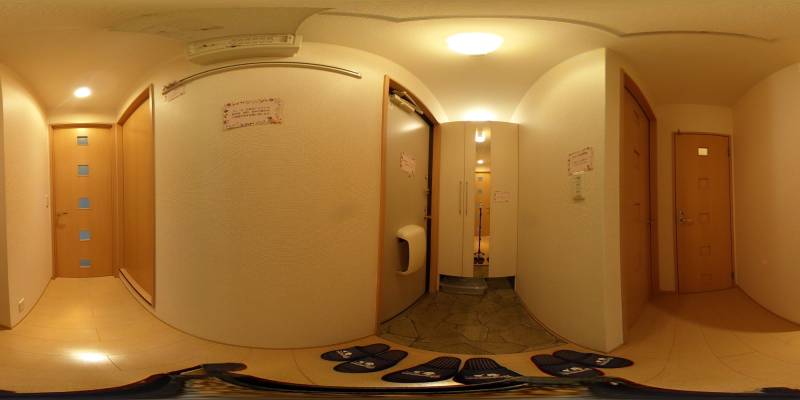 パノラマ画像玄関