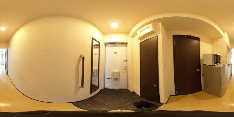 パノラマ画像玄関