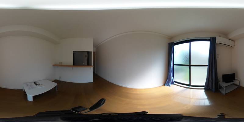 パノラマ画像リビング